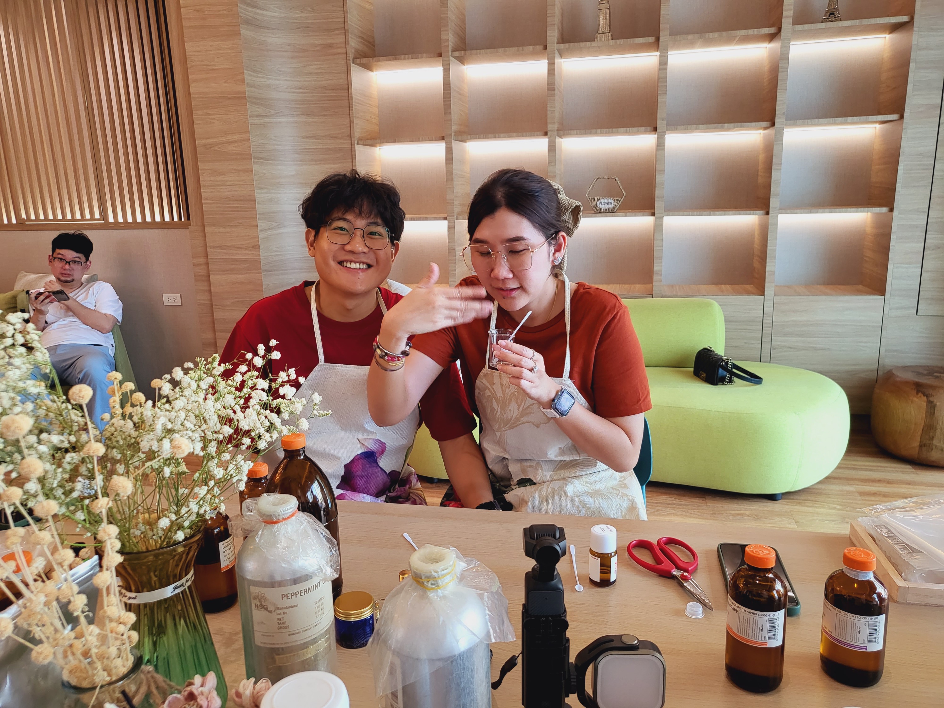 Traditional Thai Herb Inhaler (Yadom) & Diffuser Workshop in Bangkok