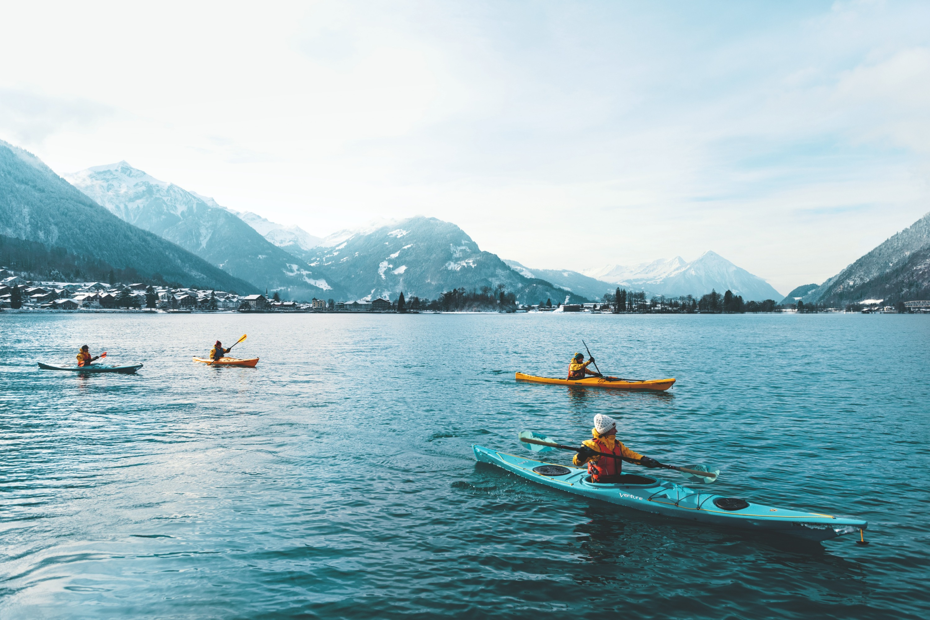 Lake Brienz Winter Kayak Tour