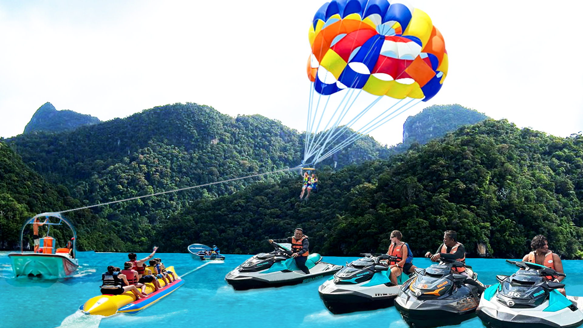 Langkawi Watersport Adventure Ticket