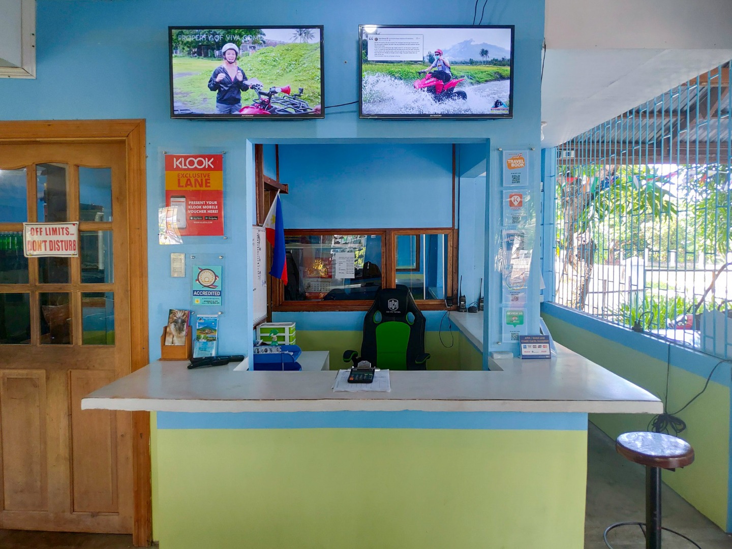 Present your Klook voucher at their receiving area