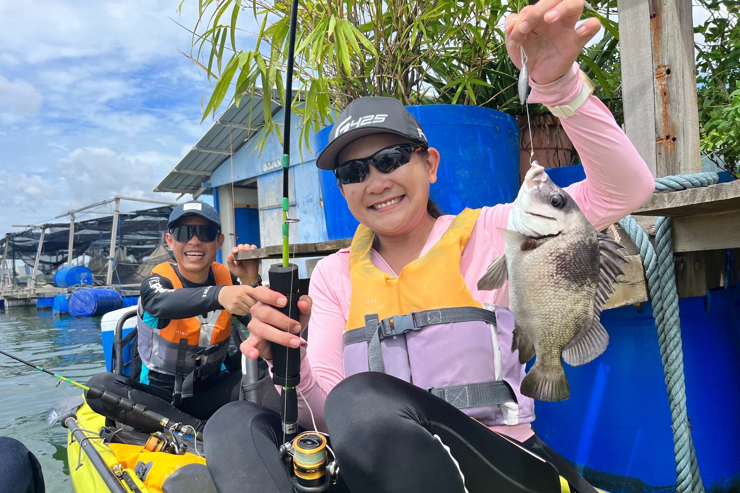 新加坡皮划艇釣魚 & 紅樹林之旅