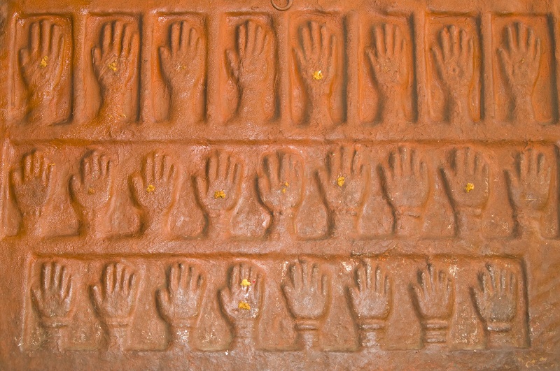 Inside part of Mehrangarh fort in Jodhpur.