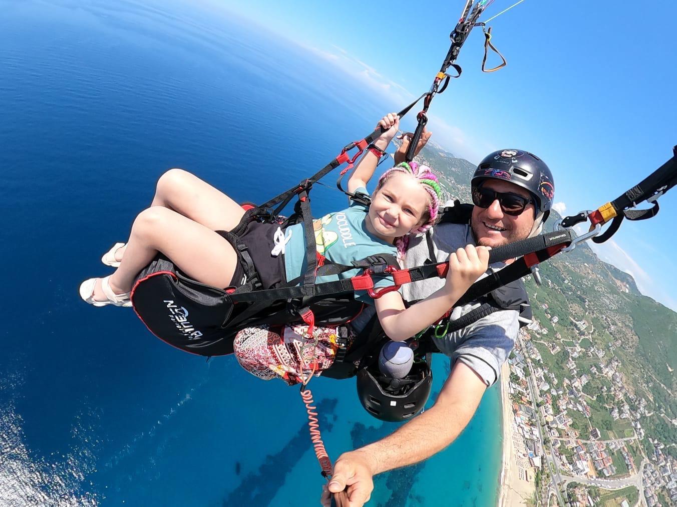 安塔利亞、錫德、阿拉尼亞的滑翔傘體驗（Paragliding experience from Antalya, Side, Alanya）含接送服務