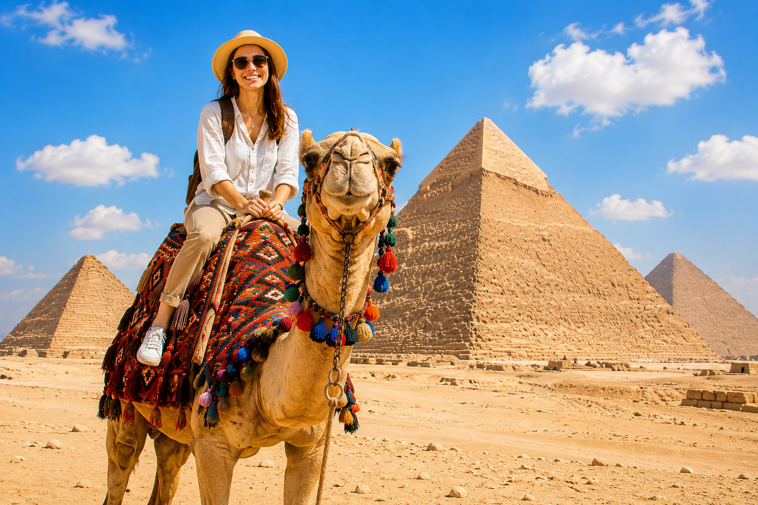 Egypt Grand Egyptian Museum & Giza Pyramids 5-Day Historical Tour
