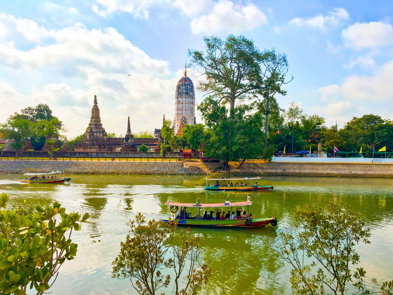 Bangkok: Ayutthaya Temples & Boat Tour with Lunch