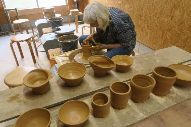 Pottery, cooking, footpath experience (Hiroshima)