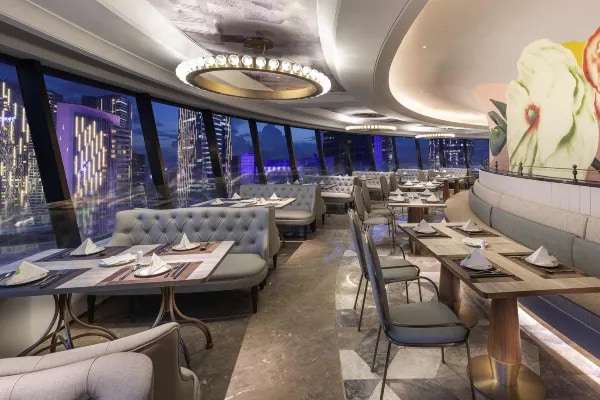 Hotel Restaurant Ambiance Display