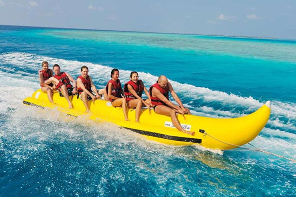 Makadi: Orange Bay Banana Boat and Snorkel Cruise with Lunch