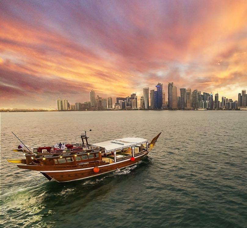 Dhow Harbour & Corniche Sunset Cruise