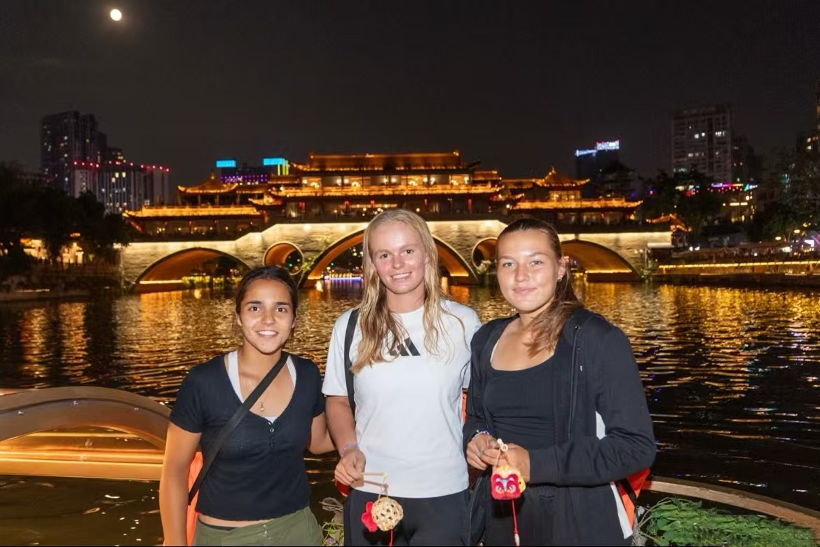 Dongmen Pier Night Cruise on Jinjiang River