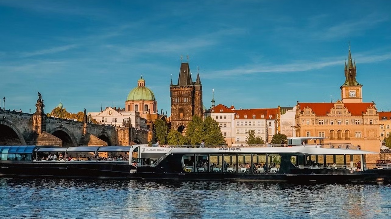 布拉格 (Prague) 遊船河體驗，附遊船地圖