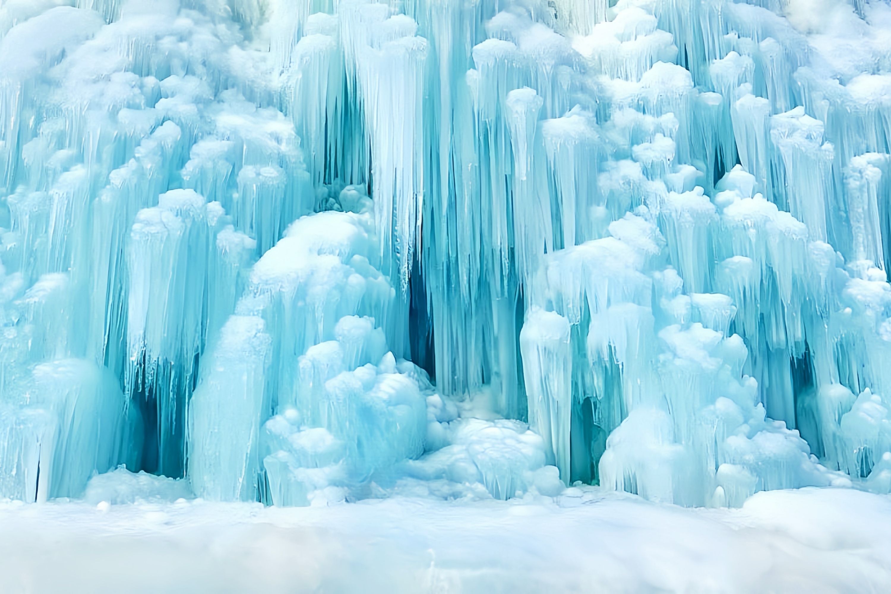 Eobi冰谷是位於韓國江原道麟蹄郡的天然山谷。