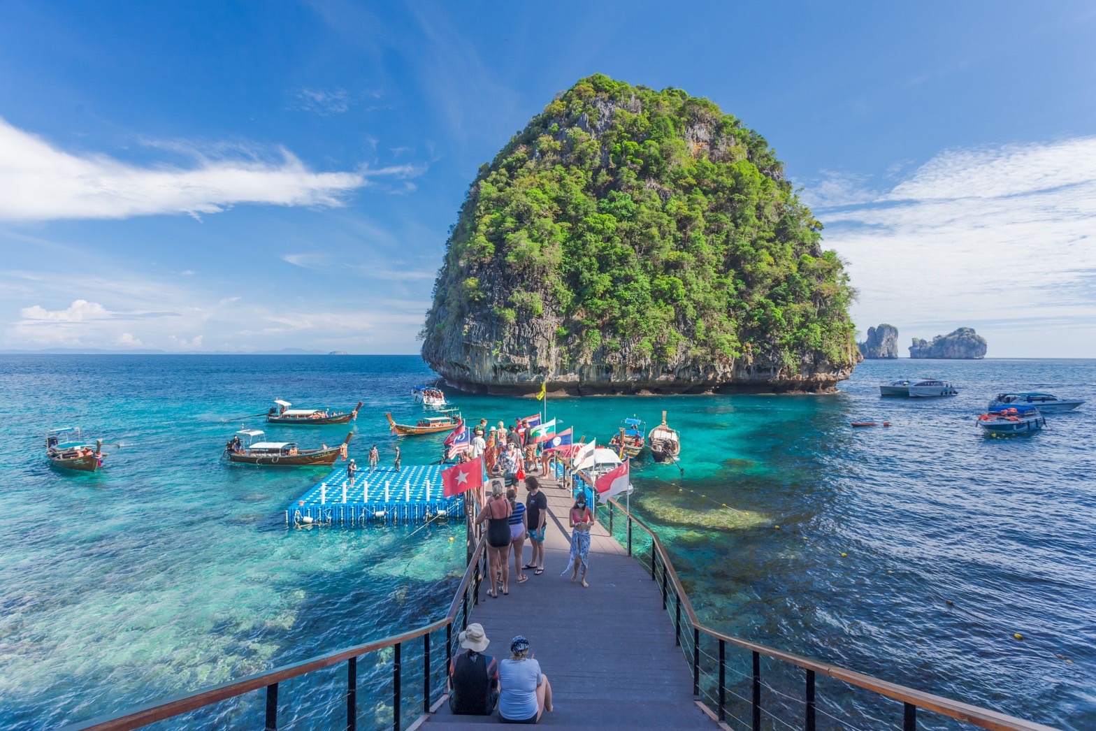 皮皮島 & 4大島嶼日落快艇之旅（甲米出發）
