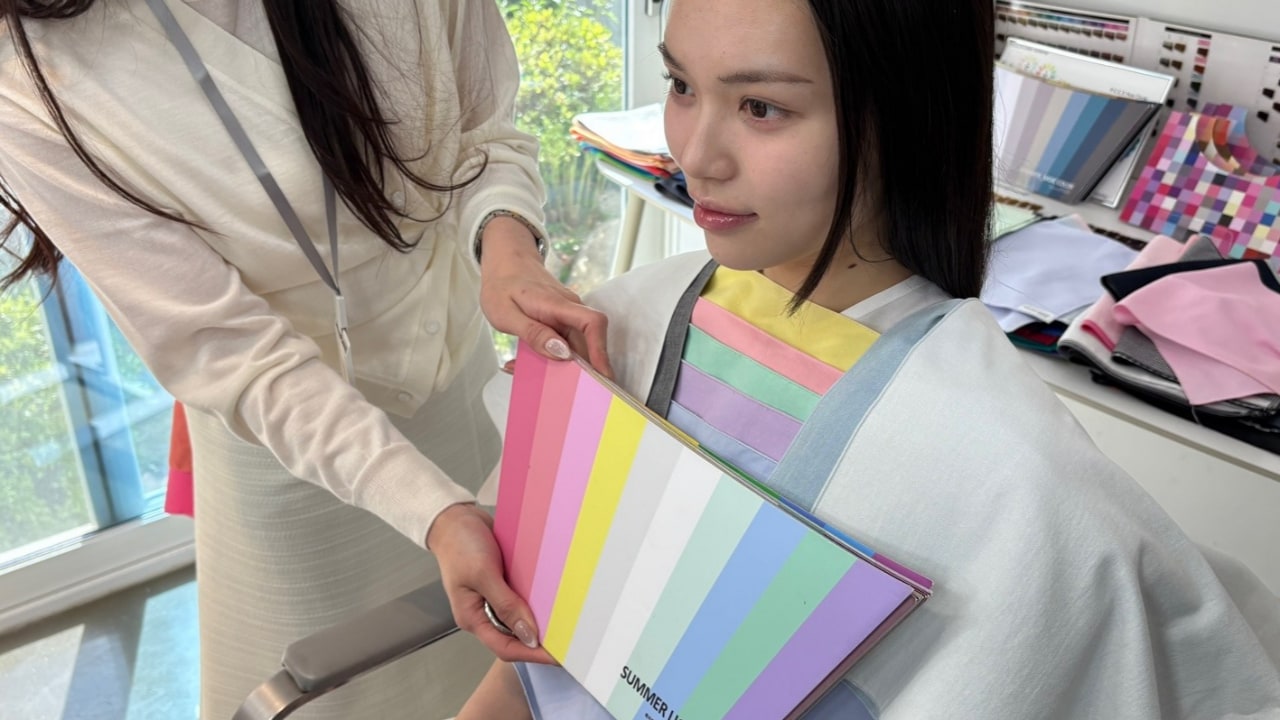 釜山廣安裡整體形象打造（個人色彩診斷+美妝演示）