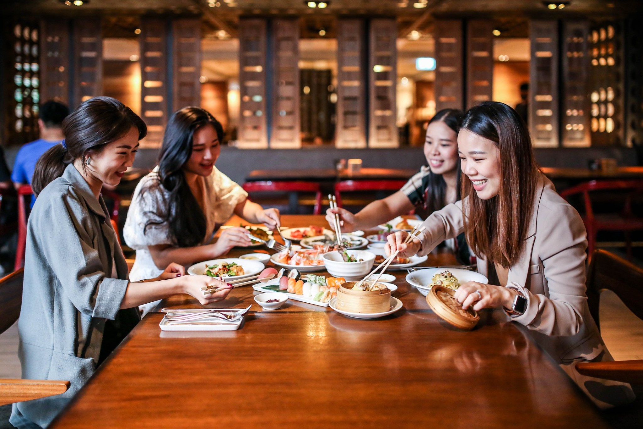 曼谷萬豪侯爵皇后公園酒店 Goji Kitchen+Bar 自助餐