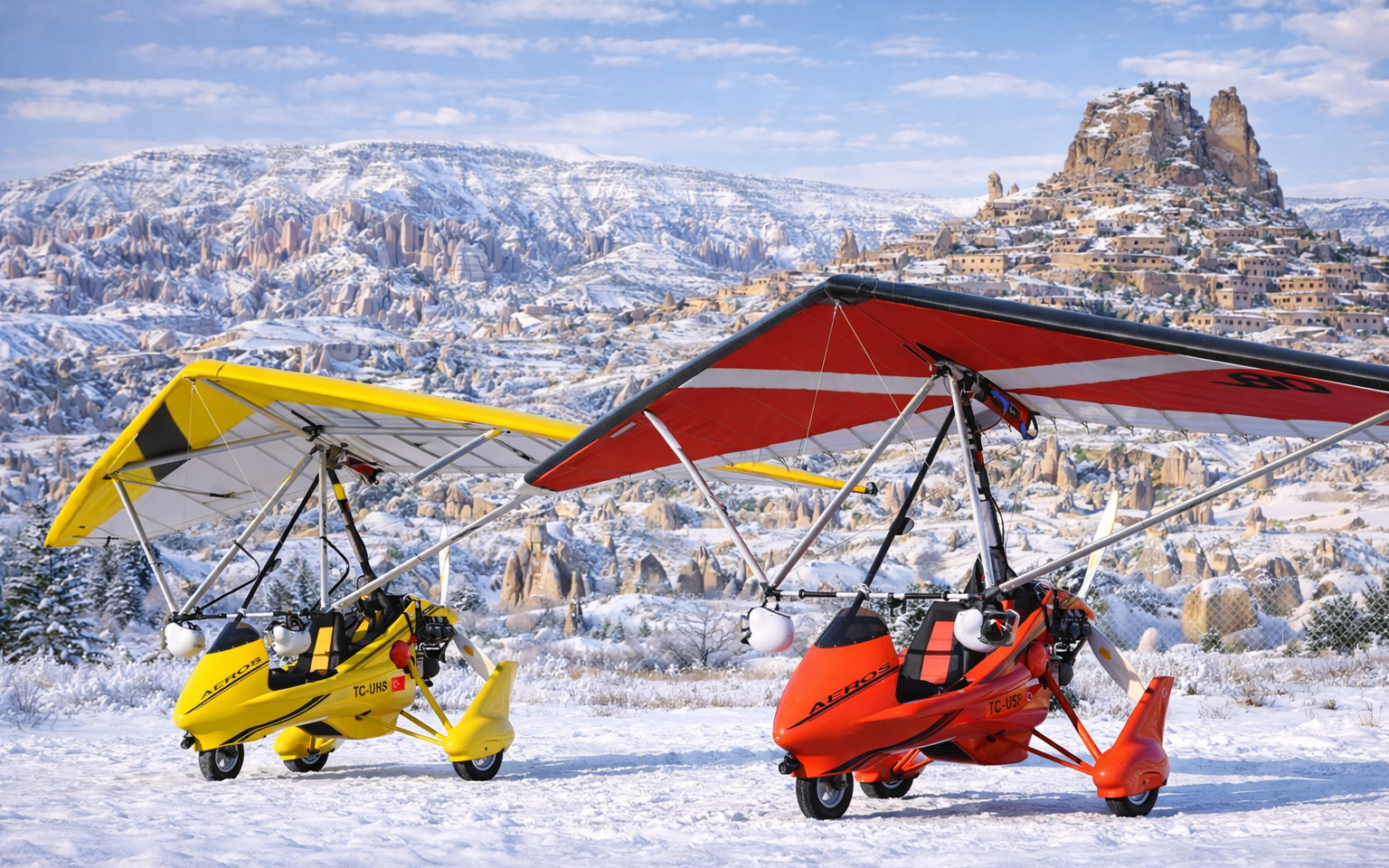 Unique Microlight Flight Experience in Cappadocia