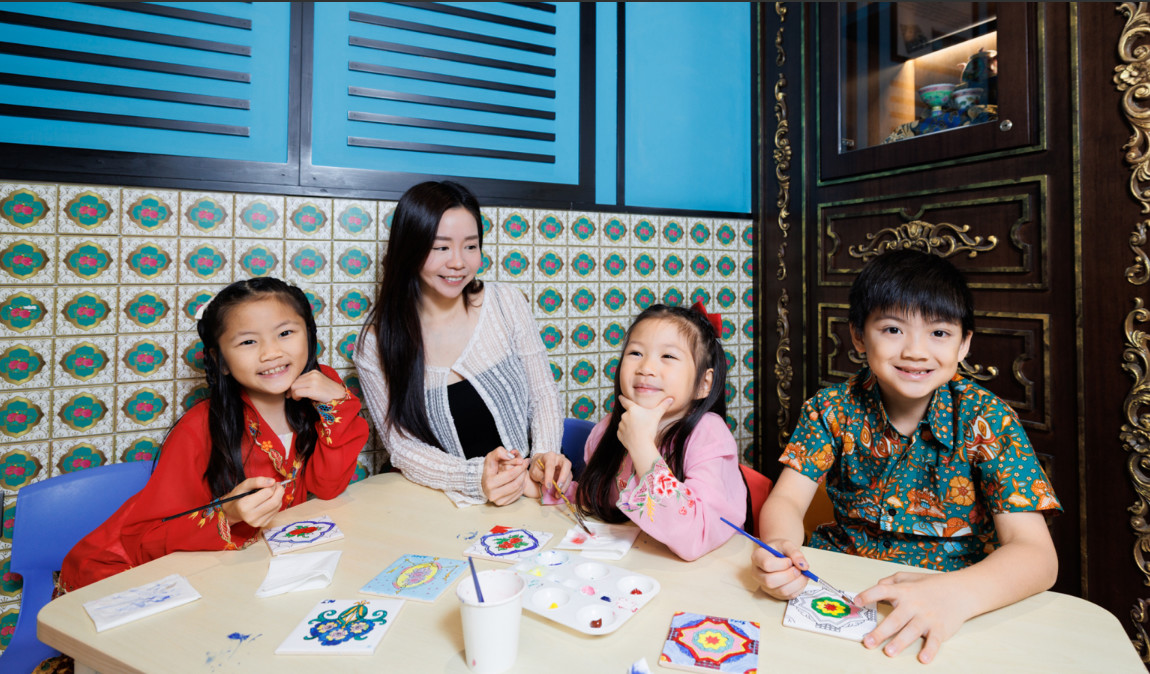 Little Hands, Big Colors: The Intan Peranakan Tile Experience
