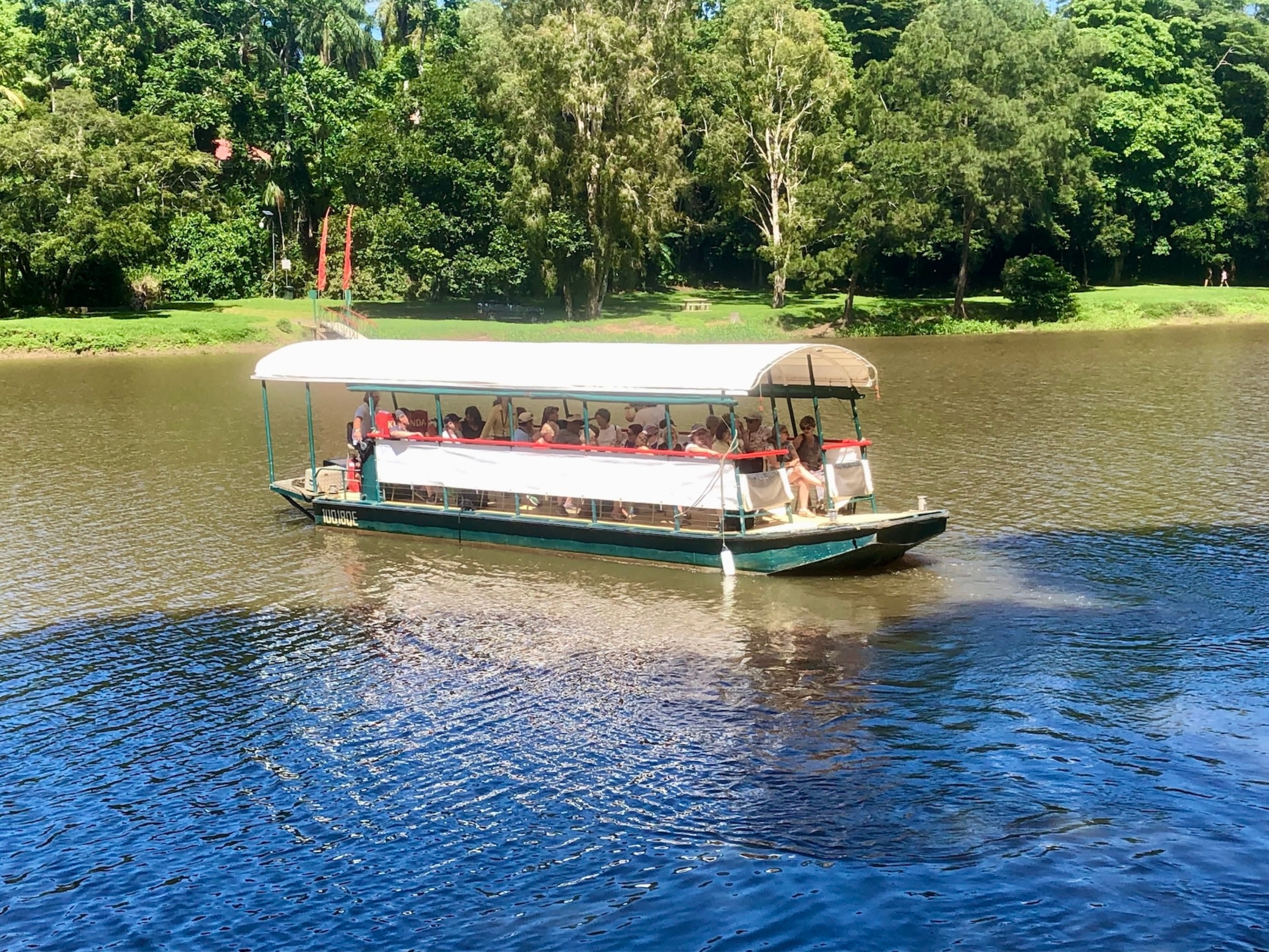 Barron River and Kuranda Half Day Riverboat Tour