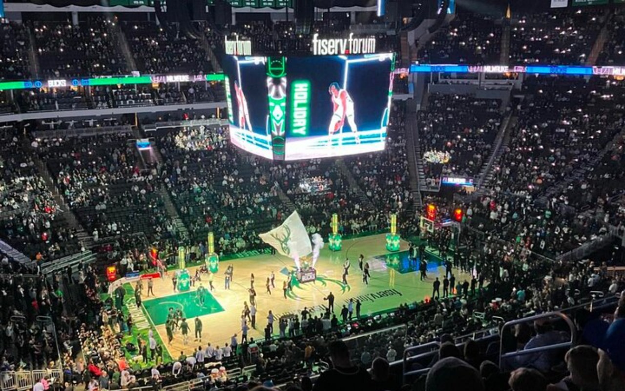 Milwaukee Bucks Basketball Game at Fiserv Forum