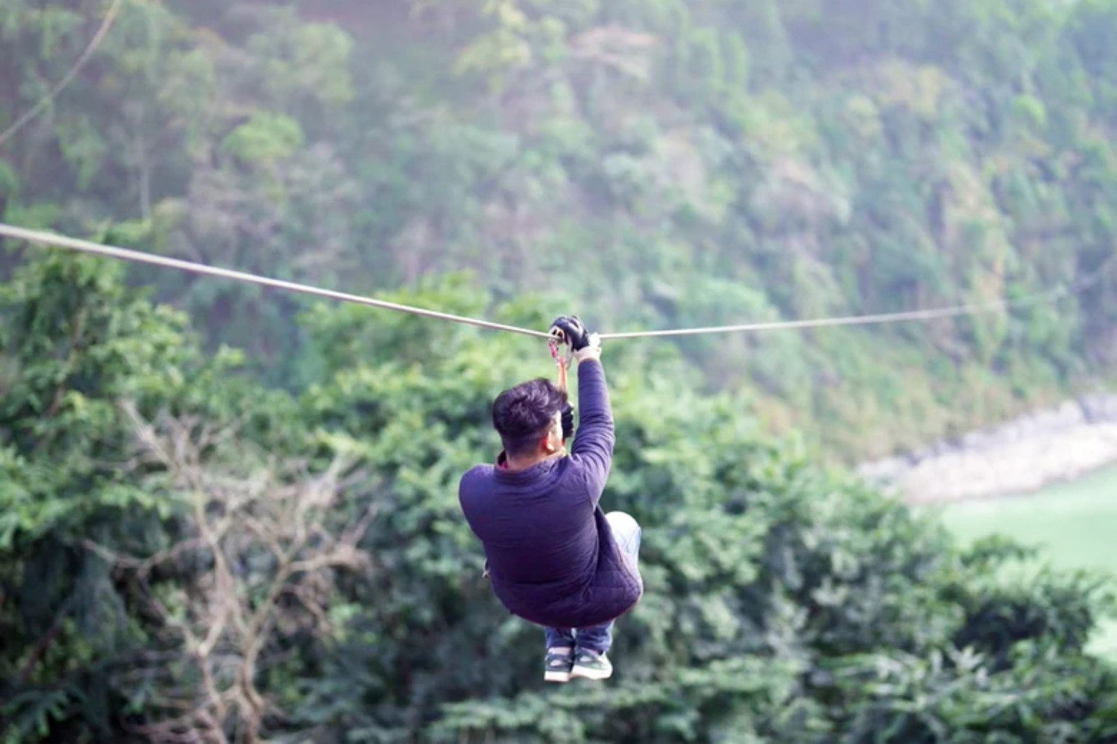 Zip Lining in Rishikesh 