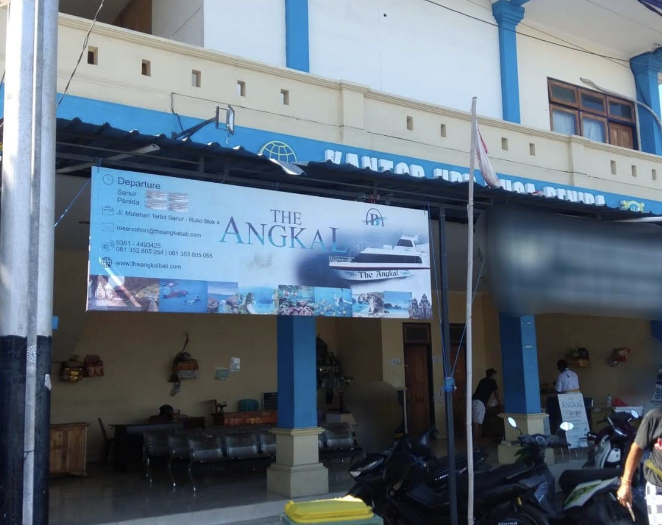 Angkal Nusa Penida redemption counter
