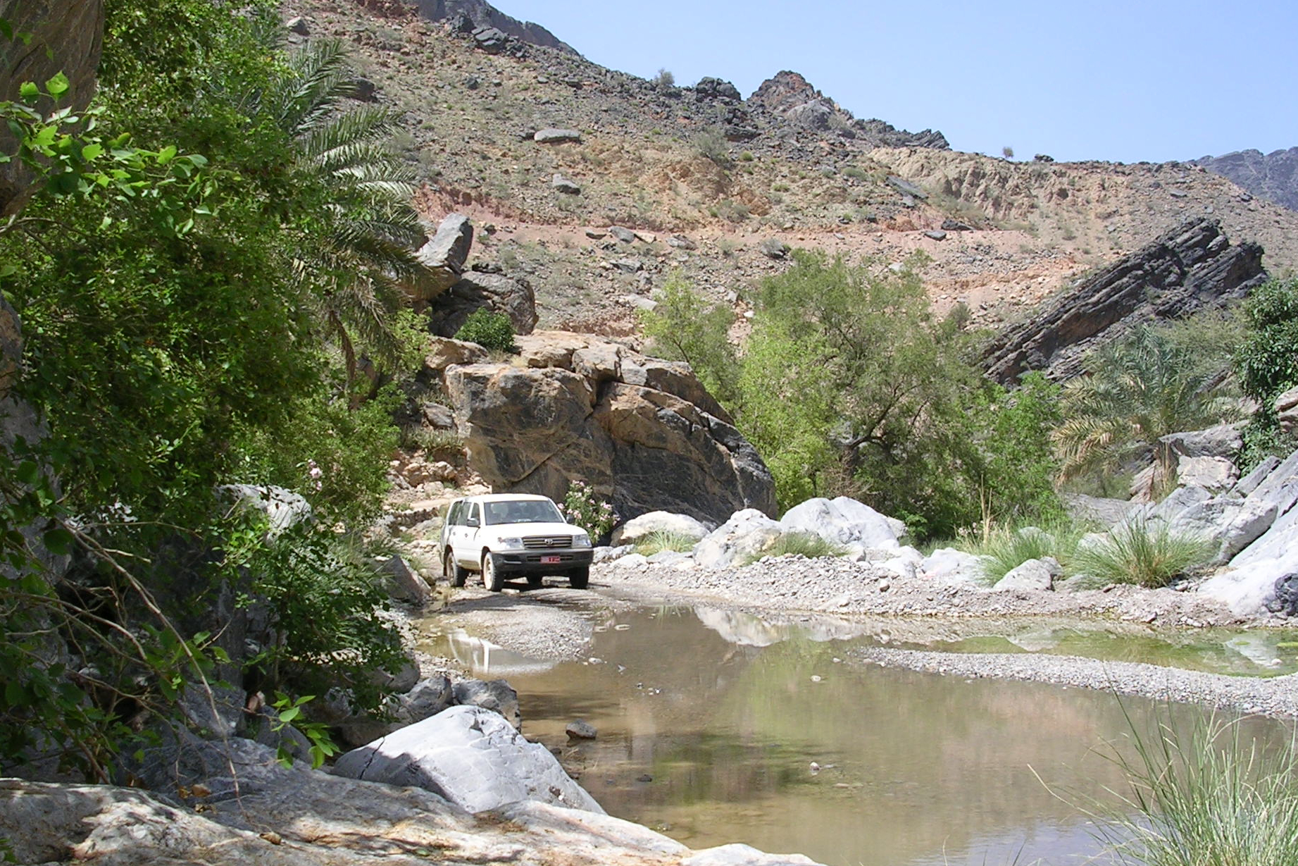 Wadi Bani Khaled and Wahiba Sands Jeep Tour from Muscat