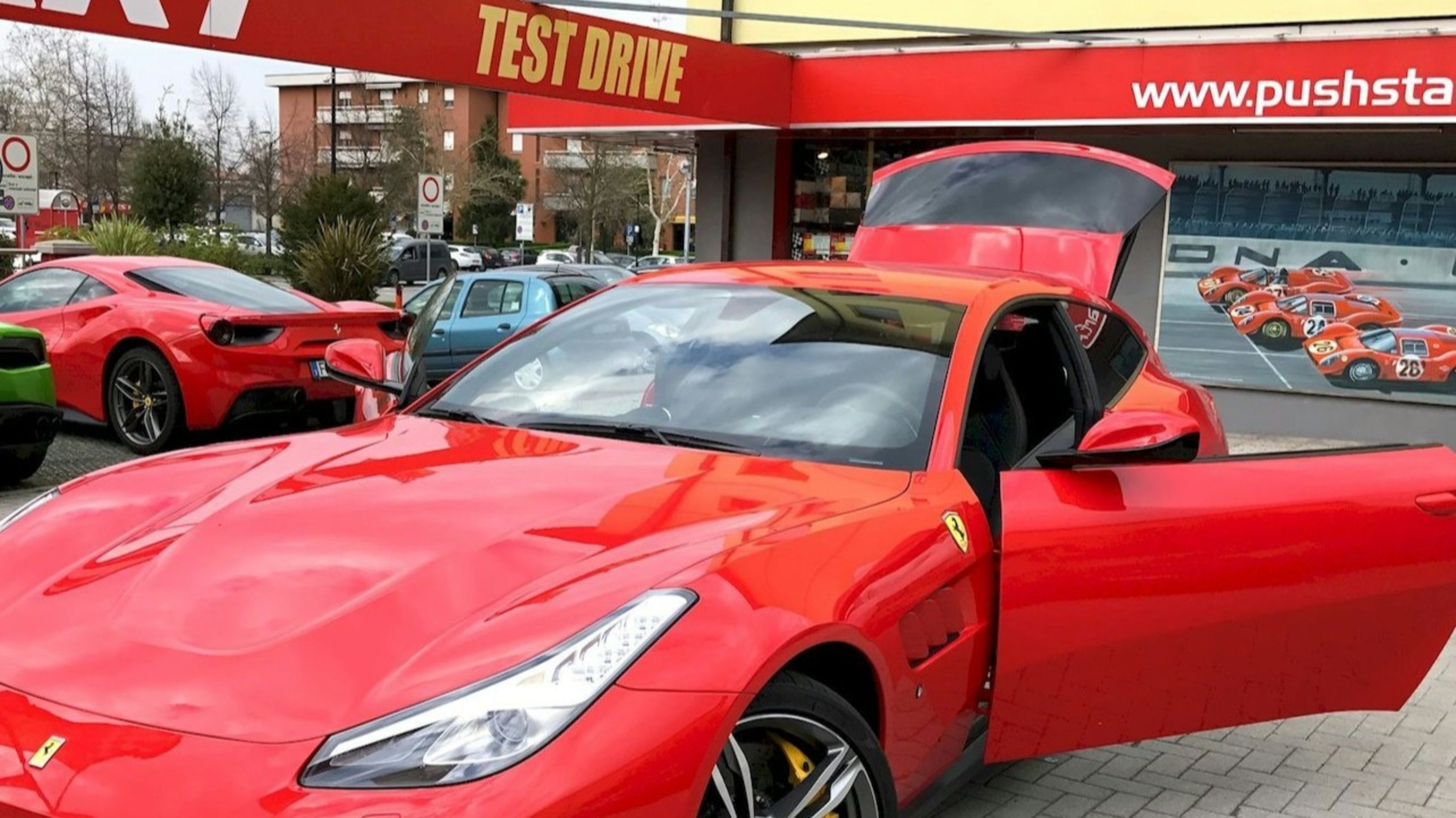 Ferrari GTC4Lusso test drive experience in Maranello