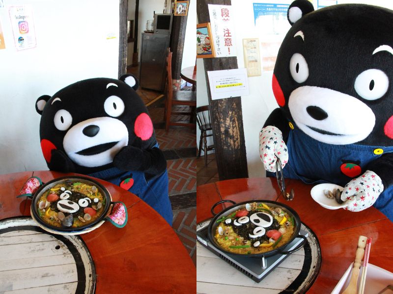 Kumamon Paella Making Experience in Kumamoto