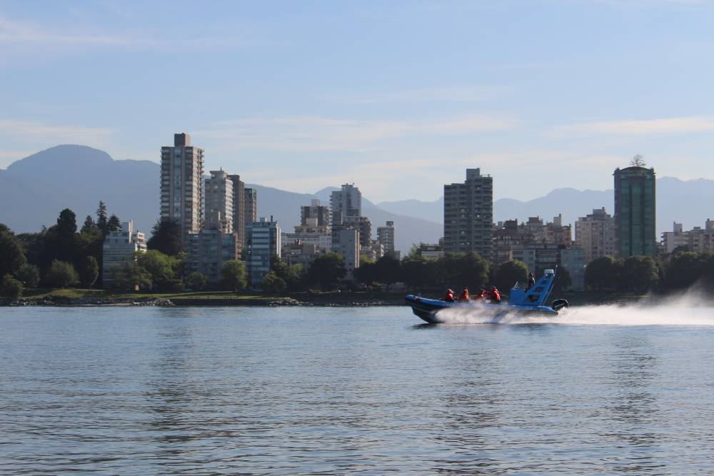 溫哥華城市與海豹船遊