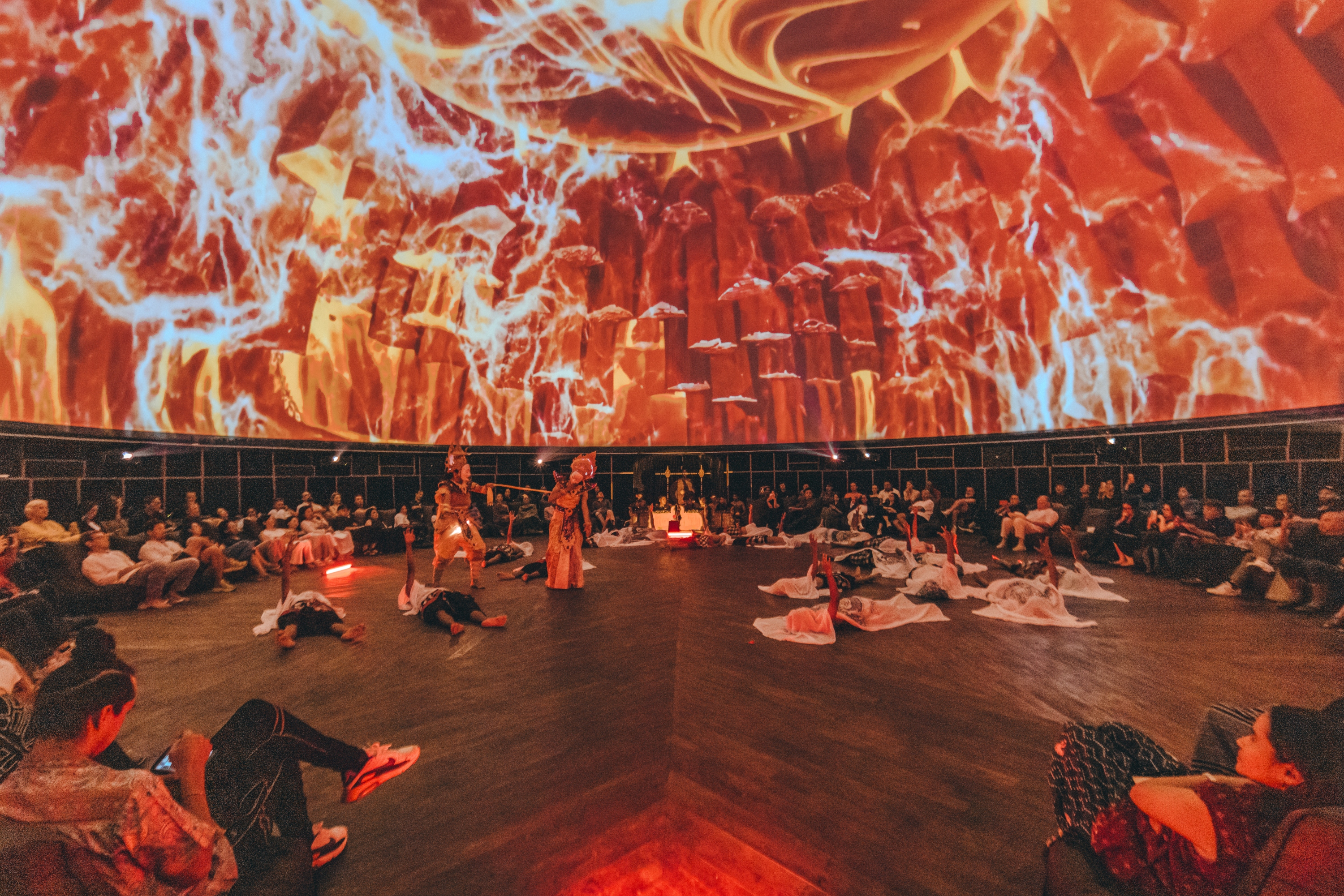 Bali Mystic Dome Show by Labyrinth at Nuanu Creative City