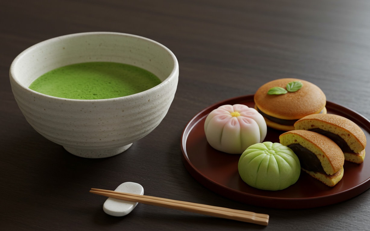 Tokyo: Matcha Tea Ceremony with Wagashi Sweets