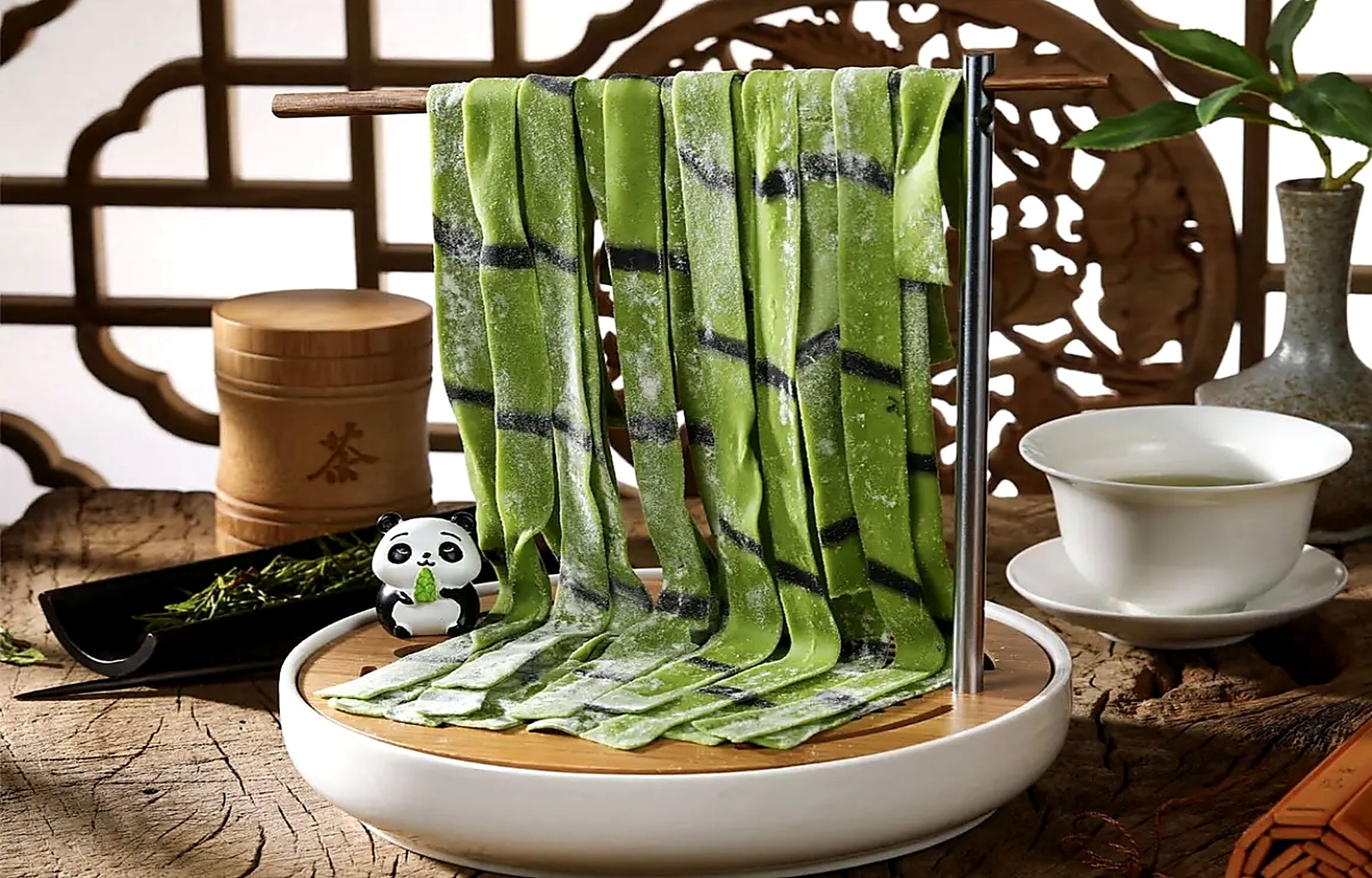 蜻蜓招牌熊貓竹麵