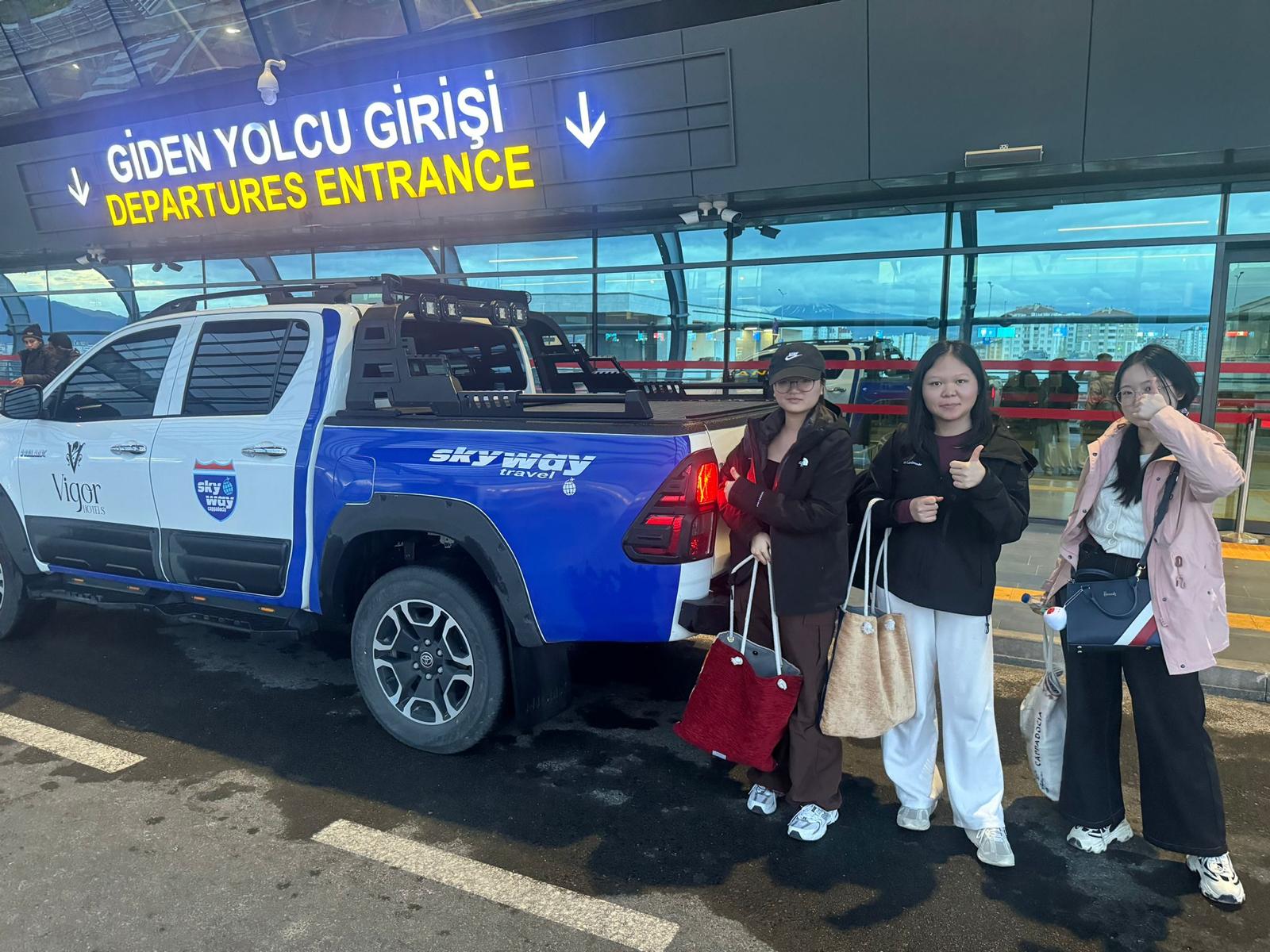 카파도키아 카이세리 또는 네브셰히르 공항 개인/공유 교통편