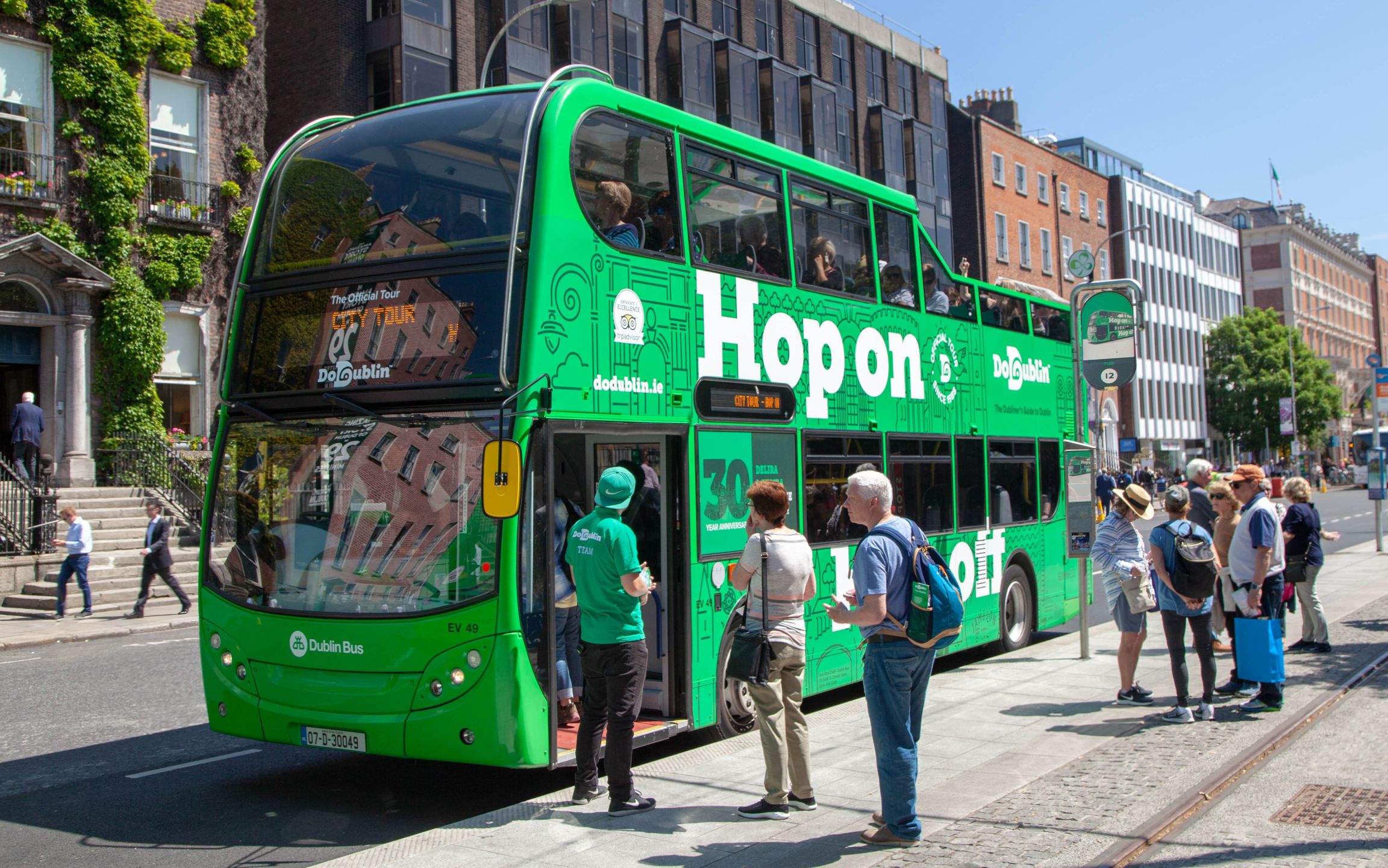 Dublin Hop-On Hop-Off Bus Sightseeing Tour