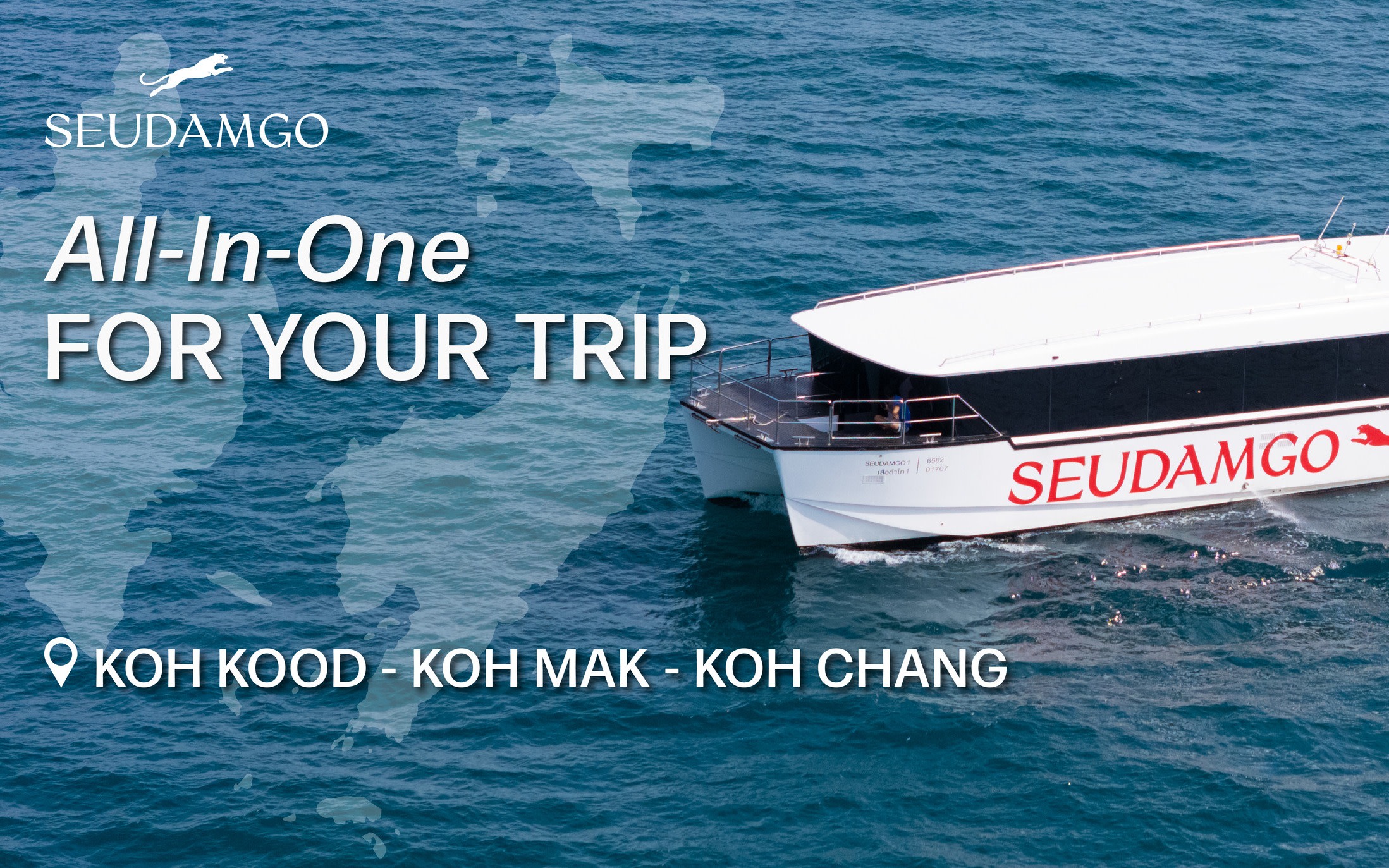 Ferry Ticket between Koh Kood and Trat by Seudamgo