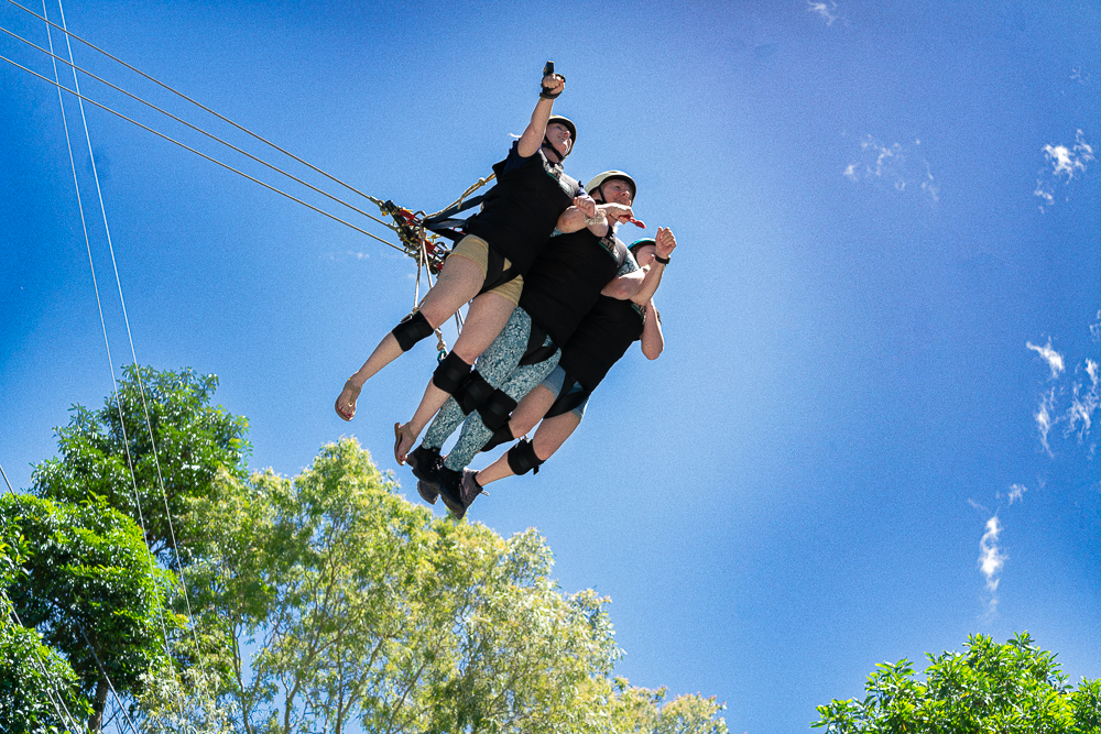 凱恩斯笨豬跳 / 高空韆鞦 / 木板步行體驗（Skypark Cairns提供）