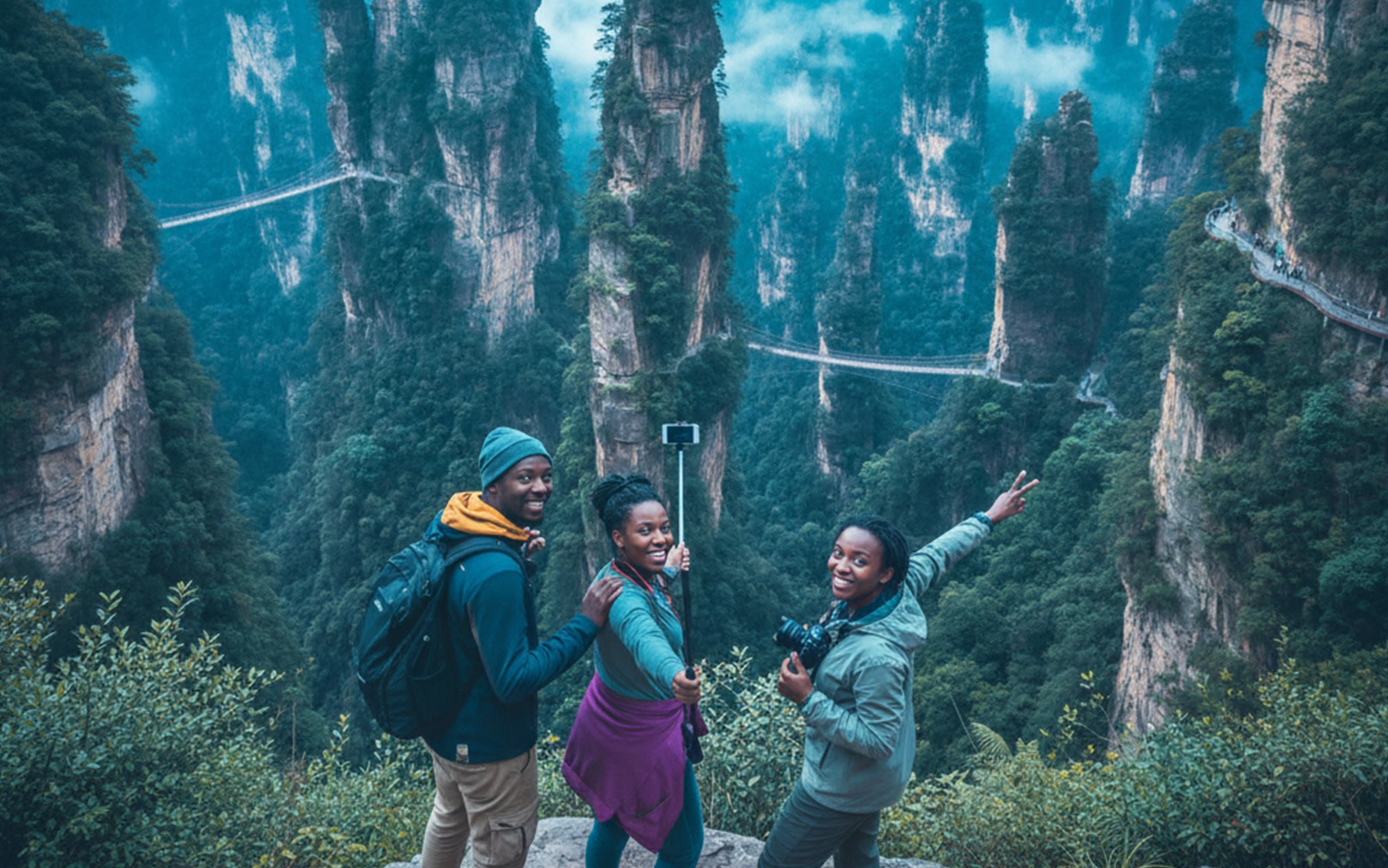 Zhangjiajie Essence One Day | Pure English Small Group & Enjoyable Service (Private Tour Guide/Private Car Optional)