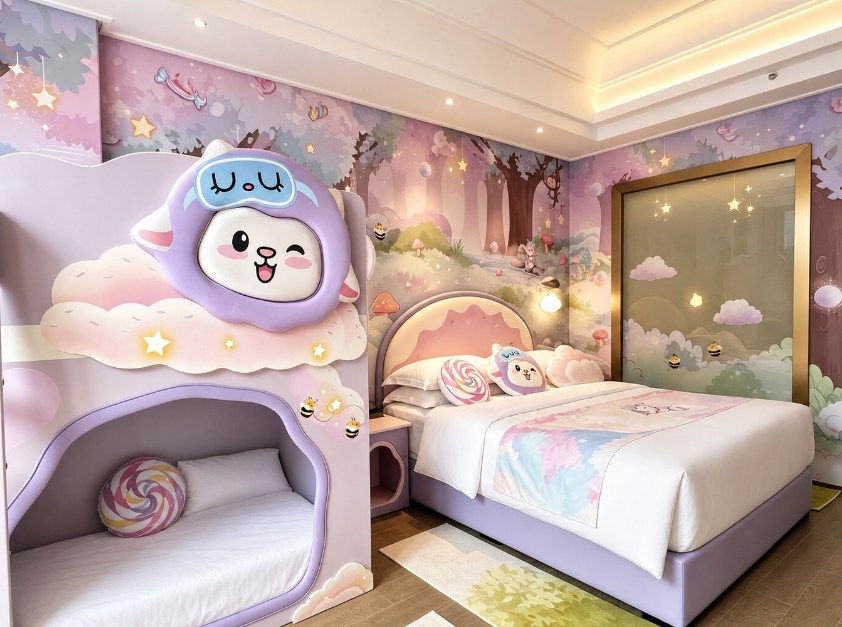 Poolside Family Theme Room (balcony with direct access to the swimming pool)