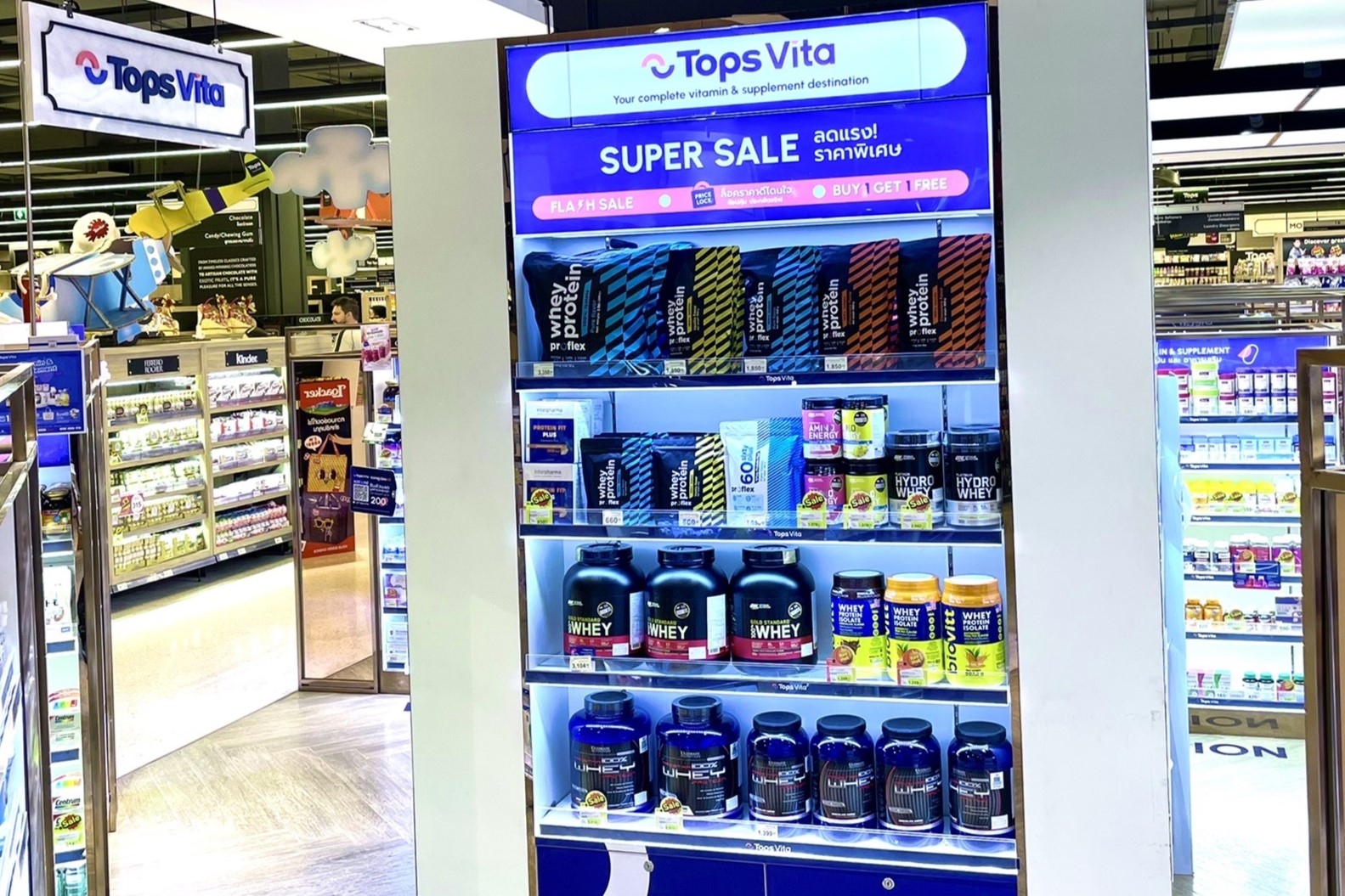 Tops Vita Vitamin and Supplement Cash Voucher in Bangkok