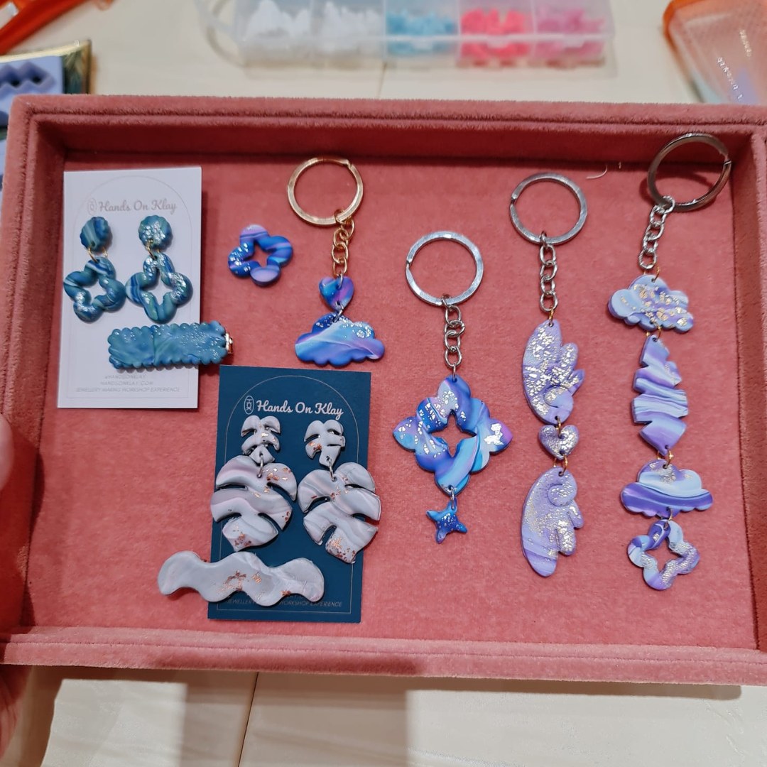 粘土飾品工作坊體驗（Hands On Klay提供）