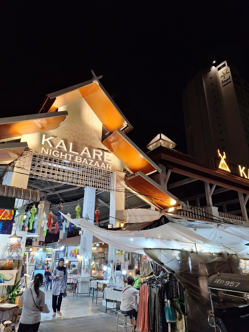 清邁卡拉爾夜市Kalare Night Bazaar泰拳比賽