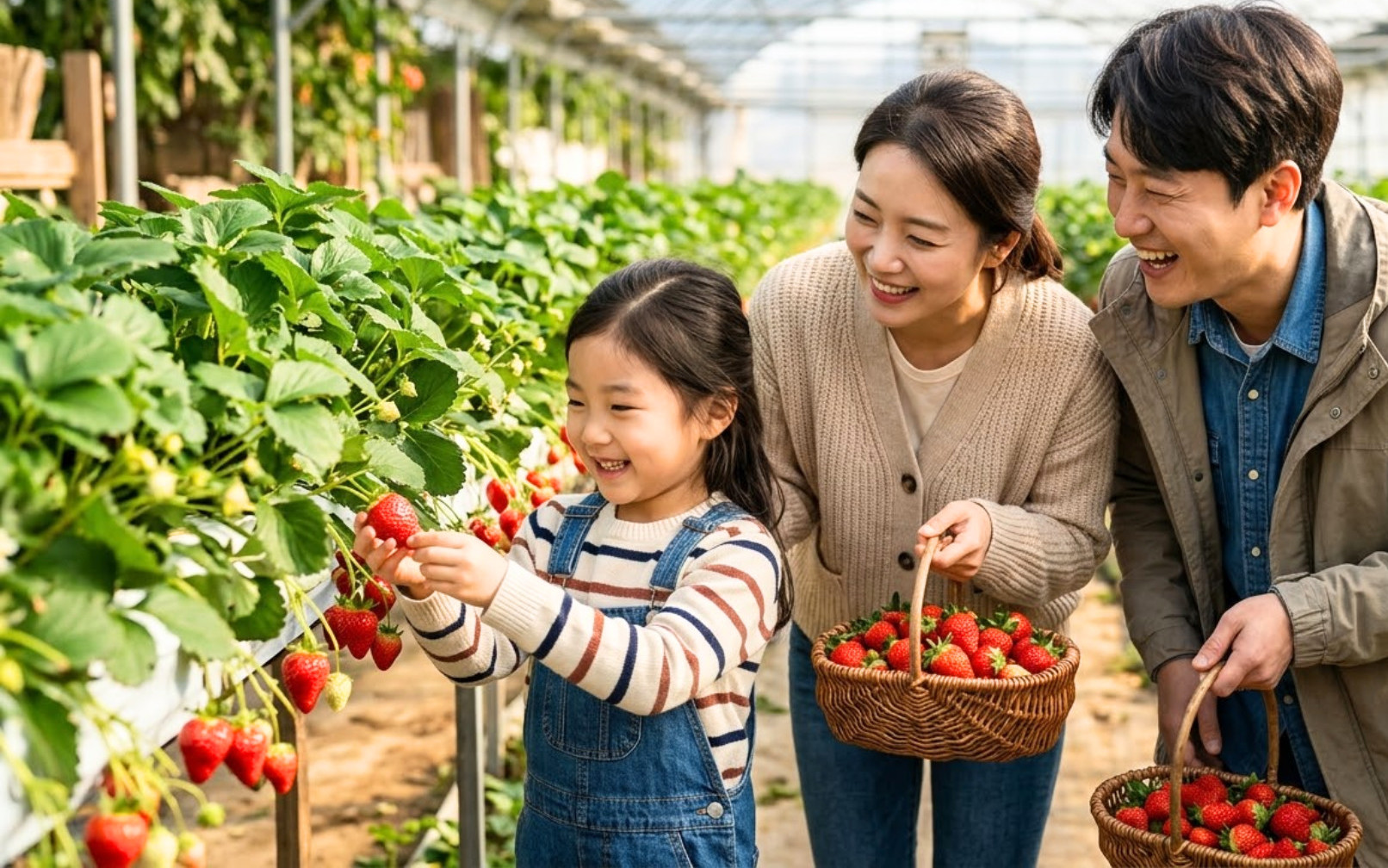 Strawberry Picking/ Samaksan Cable Car/ Alpaca / Nami / Railbike