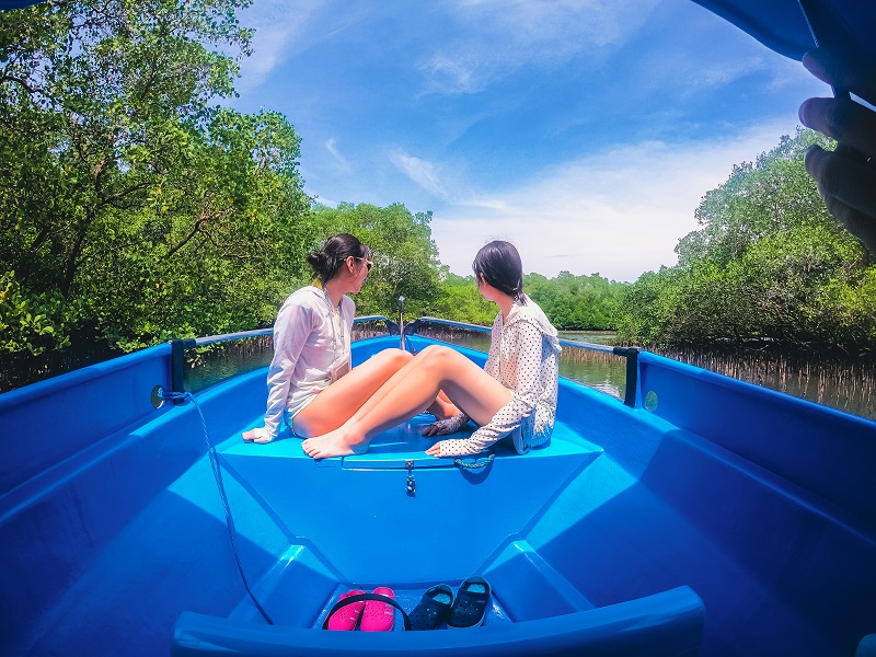 龜島 & 玻璃底船 & 紅樹林巡航之旅（JTB Indonesia提供）
