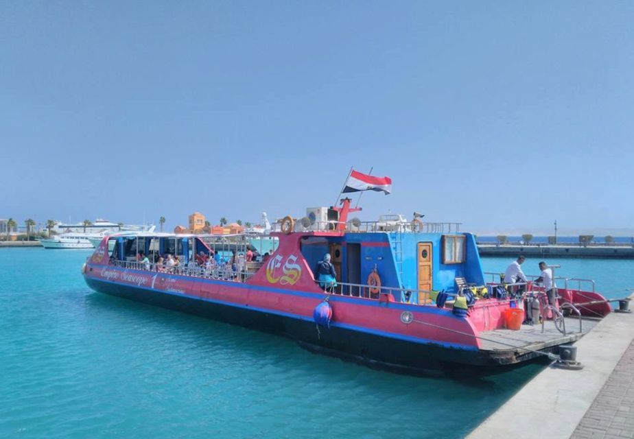 From El Gouna: Empire Semi Submarine Trip with Snorkeling