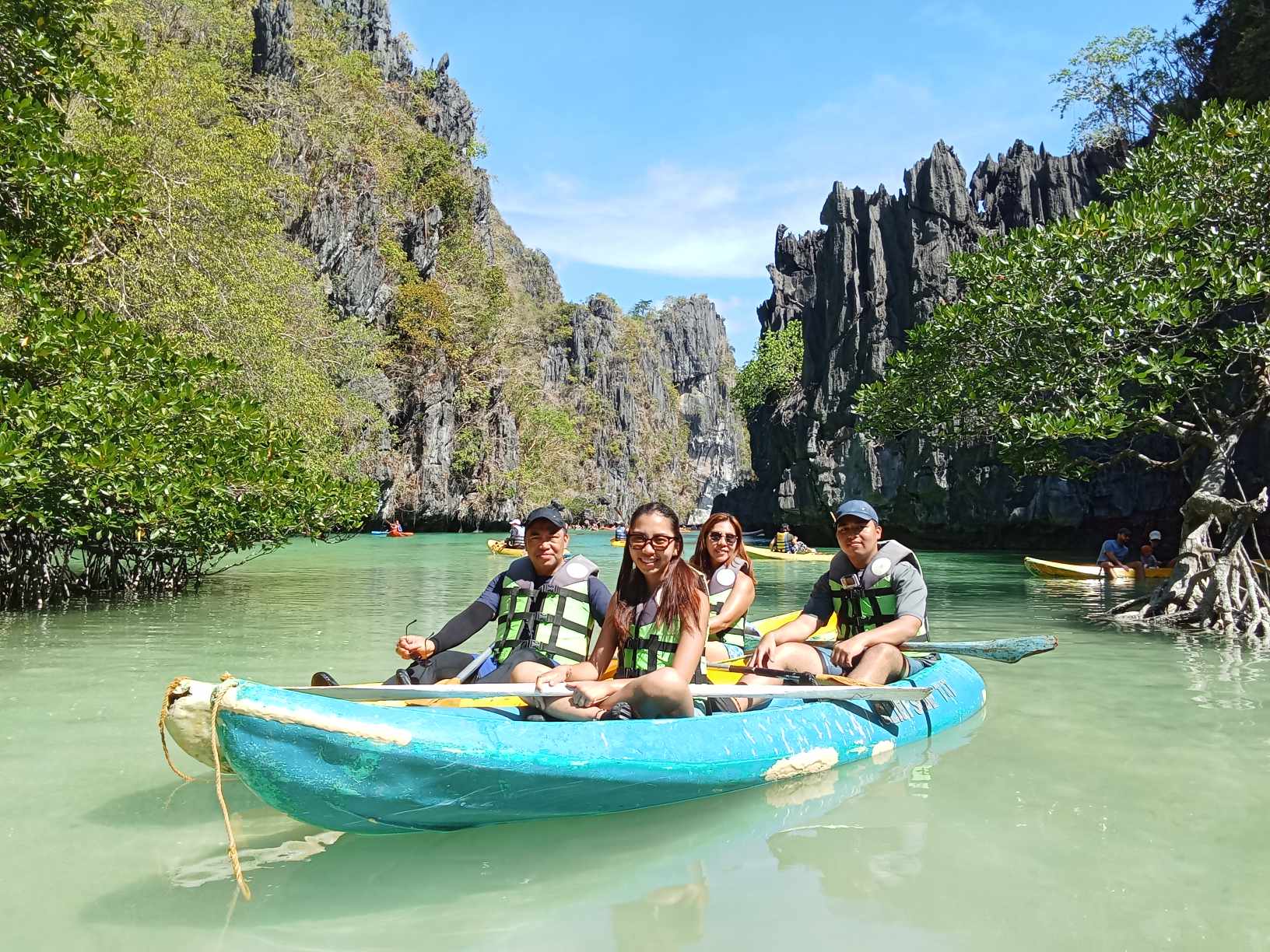 El Nido PRIVATE TOUR A with Environmental Fee and Lagoon Fee 