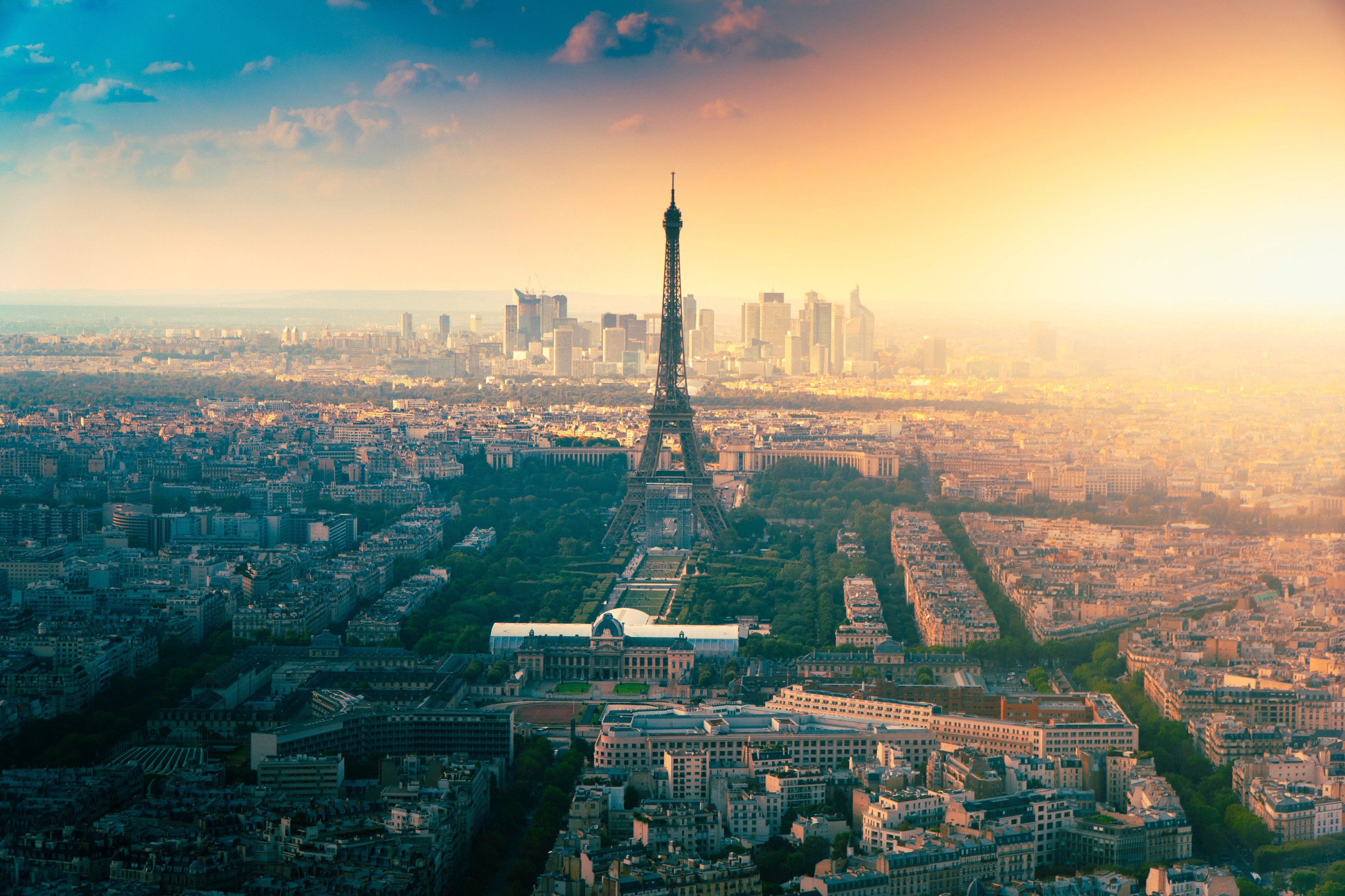 skyline of paris