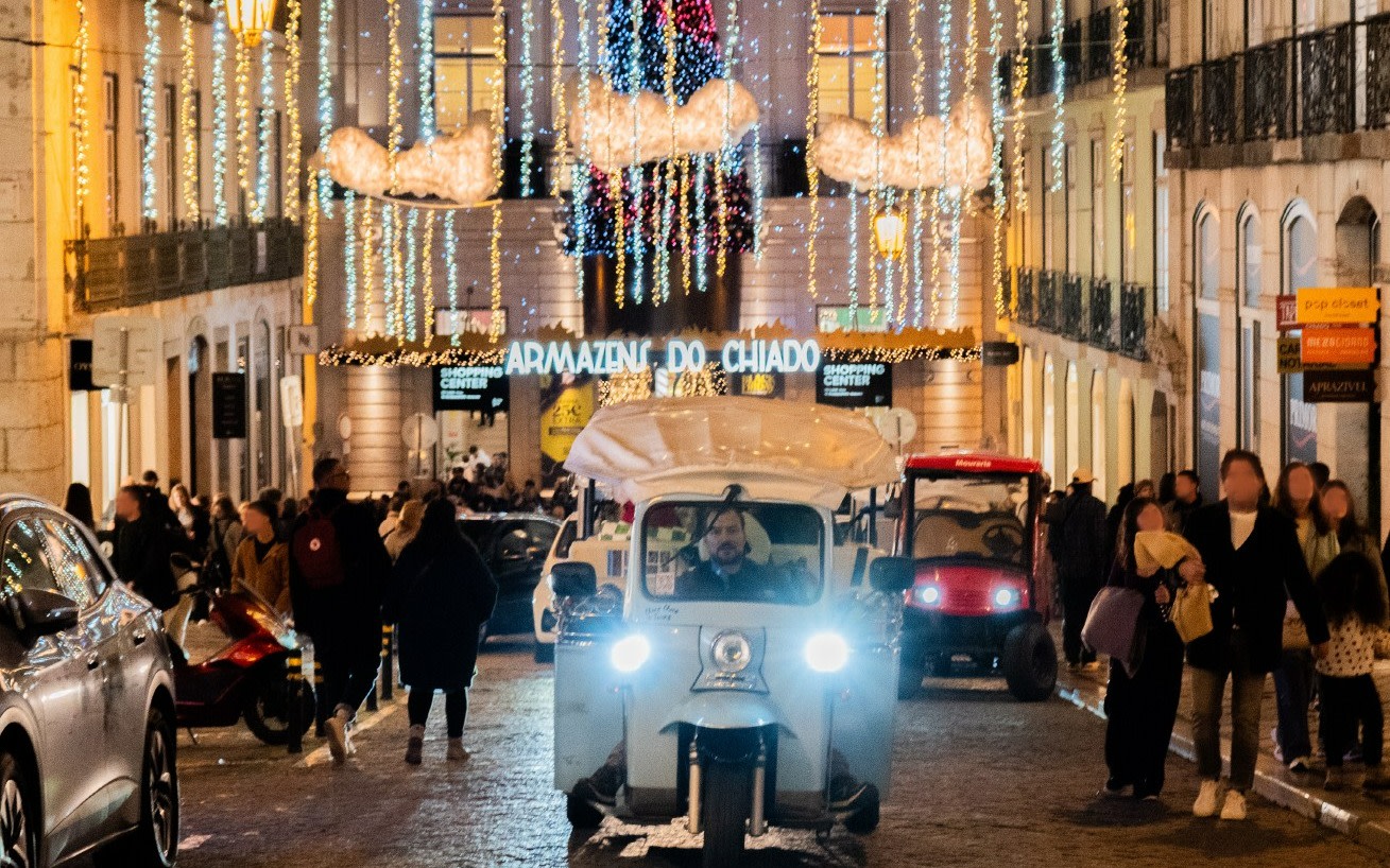 Lisbon Christmas Lights Tuk Tuk Tour