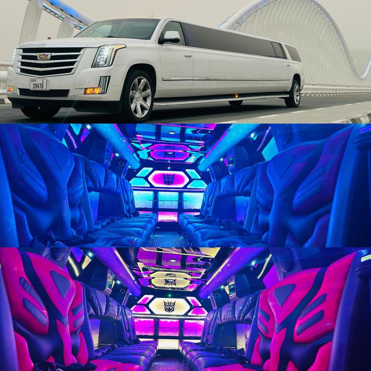 杜拜加长豪华轿车体验