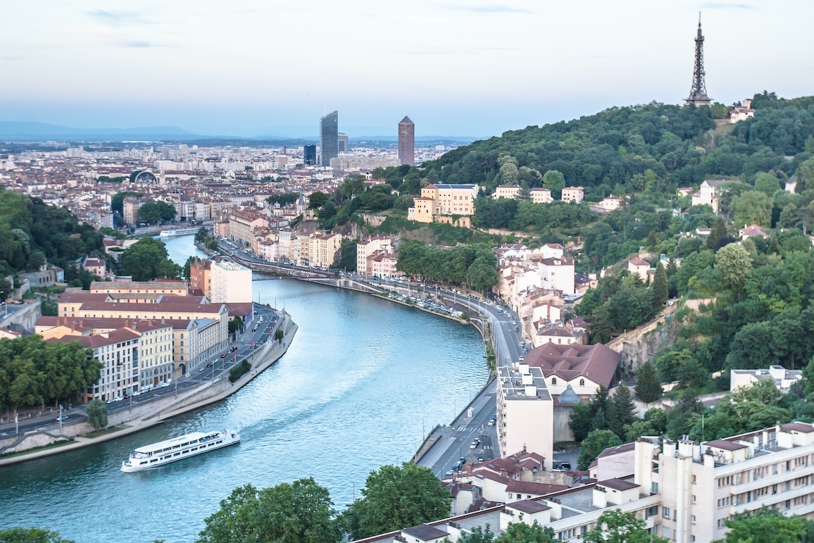 Les Bateaux Lyonnais Hermes II索恩河晚餐遊船巡航