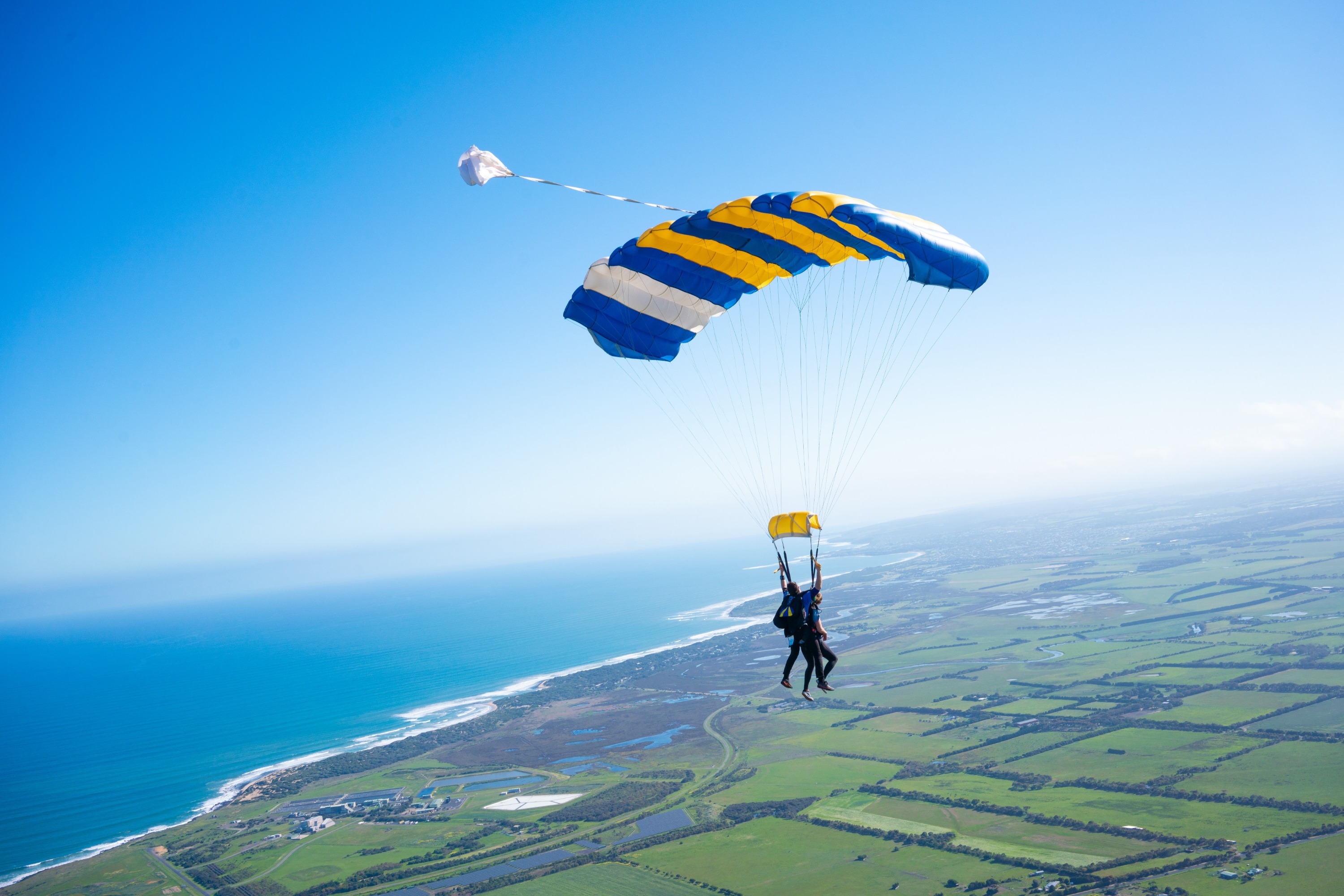 大洋路高空跳傘體驗 